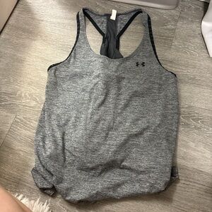 Under Armour Women's Heathered Gray Tank Top